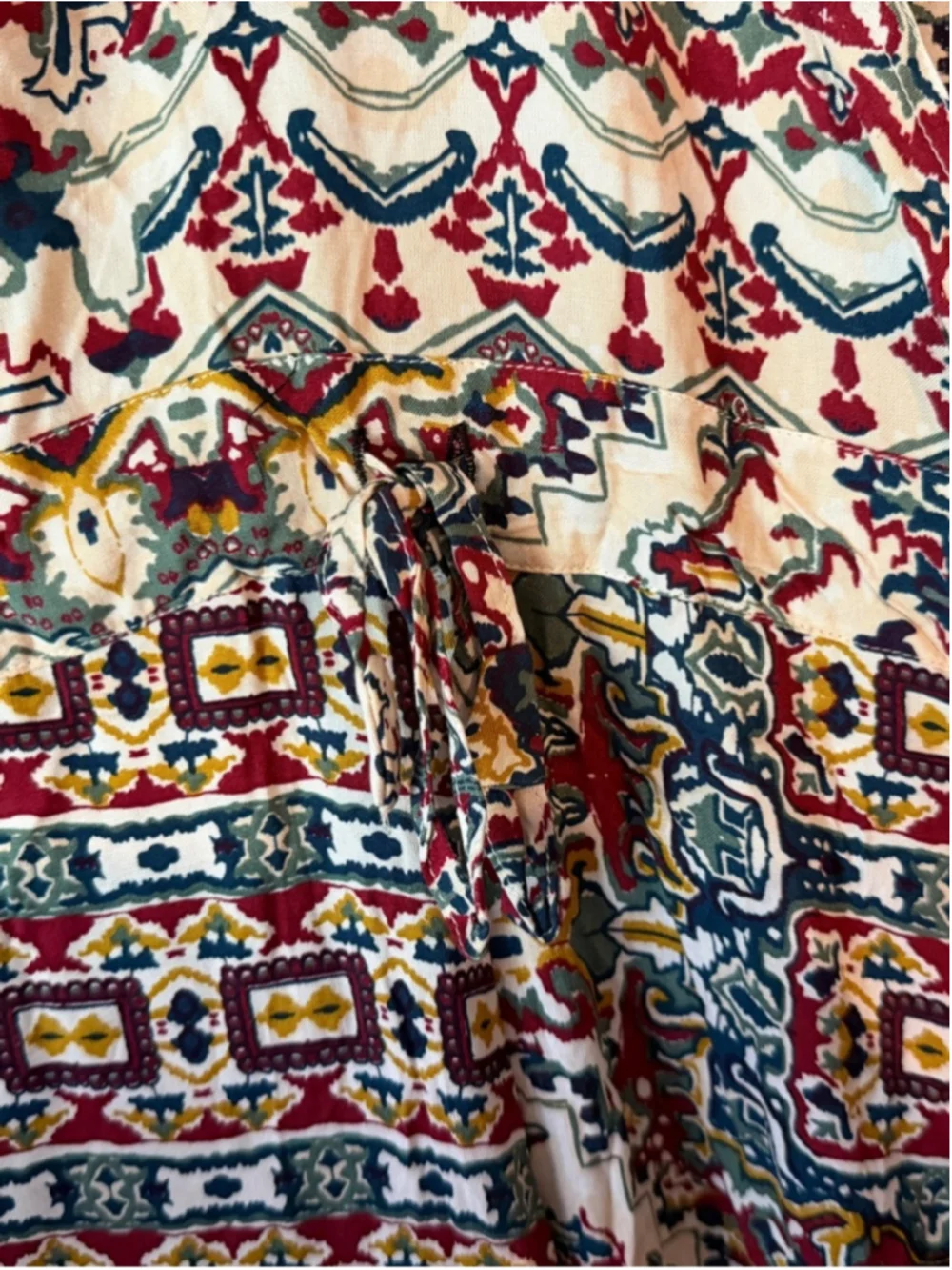Sacred Threads Boho Ethnic Summer Overalls - Picture 5 of 9
